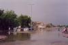 Residential areas were flooded for hours to days